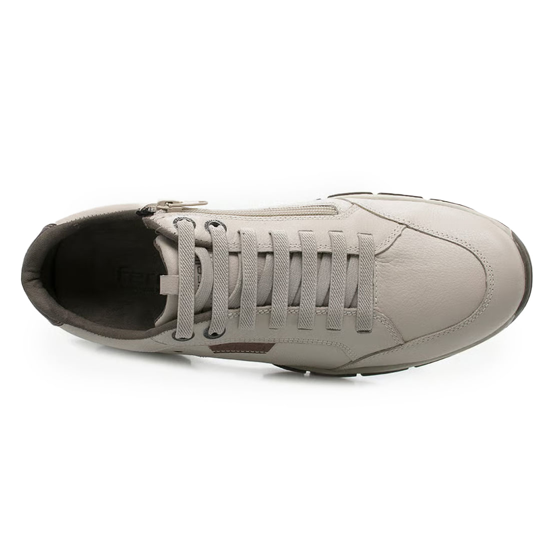 Ferricelli Tenis Casual ZR64405-NSC45 PalhaMouro Couro -3-
